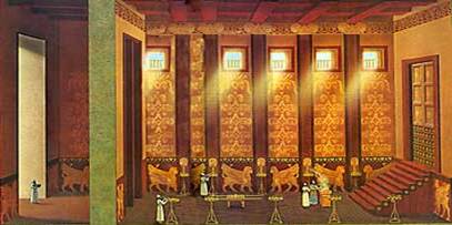 Inside the Temple: Holy Place